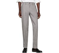 Tommy Hilfiger Pantalón de Tela Hombre Pantalón de Traje, Gris (Medium Grey Heather), 35W/32L