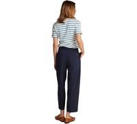 Tommy Hilfiger Pantalón de Tela Mujer Stretch Tapered tobillero, Azul (Dark Night Navy), 38