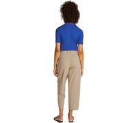 Tommy Hilfiger Pantalón de Tela Mujer Stretch Tapered tobillero, Beige (Beige), 46