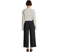 Tommy Hilfiger Pantalón de tela Mujer Wide Leg Crop tobillero, Negro (Black), 44W