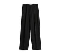 TOMMY HILFIGER Pantalón plisado negro 36 negro