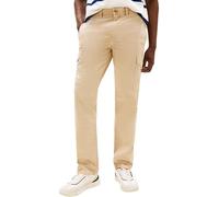 Tommy Hilfiger Pantalones Cargo Hombre Denton Twill con Bolsillos, Beige (Sandalwood), 32W/34L