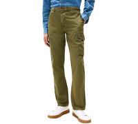 Tommy Hilfiger Pantalones Cargo Hombre Denton Twill con Bolsillos, Verde (Dark Greenery), 34W/32L