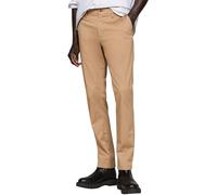Tommy Hilfiger Pantalones Chino Hombre Bleecker Printed Structure Slim Fit, Beige (Safari Canvas), 38W/32L