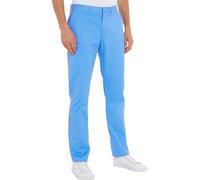 Tommy Hilfiger Pantalones Chino para Hombre Denton 1985 Algodón Pima, Azul (Blue Spell), 33W/34L