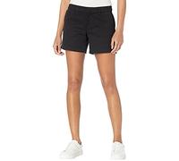 Tommy Hilfiger Pantalones Cortos Casuales para Mujer, Negro, 6