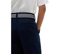 Tommy Hilfiger Pantalones Cortos Holgados Chinos con cinturón para niño, KB0KB10246, Azul (Azul Marino Nocturno Oscuro), 14 años
