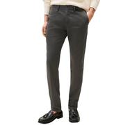 Tommy Hilfiger Pantalones Hombre Core Bleecker 1985 Pima Cotton Chino, Gris (Dark Ash), 34W/34L