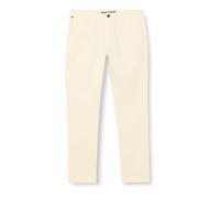 Tommy Hilfiger Pantalones para Hombre Bleecker Chino Slim Fit, Blanco (Calico), 31W/30L