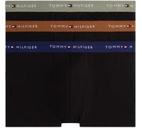 Tommy Hilfiger Paquete de 3 Calzoncillos para Hombre con Logotipo en la Cintura, Amarillo (PRP Nvy/Utl Sge/Hcky), S