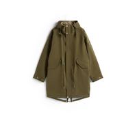 TOMMY HILFIGER Parca de entretiempo caqui, Talla XS