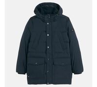 TOMMY HILFIGER Parka con capucha desmontable aislante. Color Azul Marino
