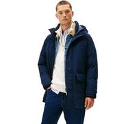 Tommy Hilfiger Parka Hombre Rockie Down con capucha, Azul (Desert Sky), XL