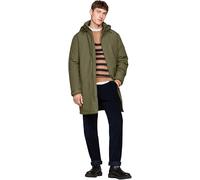 Tommy Hilfiger Parka Hombre Tech Padded Parka con Capucha, Multicolor (Army Green), L