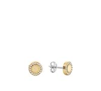 Tommy Hilfiger Jewelry Pendientes de Botón para Mujer en Oro Amarillo con Cristales - 2780908