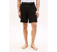 TOMMY HILFIGER Pijama corto de punto ORIGINAL. Color Negro