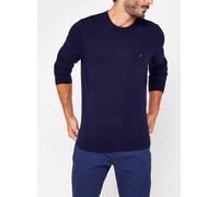 Tommy Hilfiger Pima Org Ctn Cashmere Crew Neck L Azul