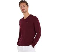 Tommy Hilfiger Pima Org CTN Cashmere V Neck Mw0mw28047 Suéter, Morado (Deep Rouge), XL para Hombre