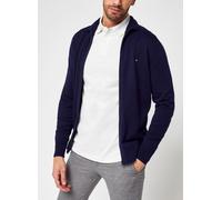 Tommy Hilfiger Pima Org Ctn Cashmere Zip Thru M Azul