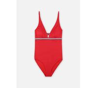 Tommy Hilfiger Plunge One Piece XS Rojo