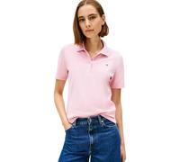 Tommy Hilfiger Polo 1985 REG Piqué SS WW0WW43224 S/S para Mujer, Color Rosa (Rosa Bonita), Talla M, Rosa (Bonita Pink), M