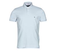 Tommy Hilfiger Polo de Manga Corta Hombre 1985 Regular Fit, Azul (Breezy Blue), XS
