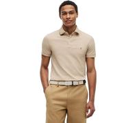 Tommy Hilfiger Polo Ajustado 1985 MW0MW17771 S/S para Hombre, Beige (Caqui batico), Talla S