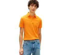 Tommy Hilfiger Polo Ajustado para Hombre 1985 Mw0Mw17771, Naranja, XXL