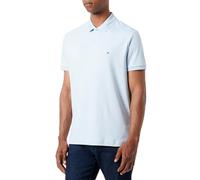 Tommy Hilfiger Liquid Cotton Essential Reg Polomw0Mw35585 Polo Esencial de algodón, Blue (Breezy Blue), M para Hombre