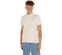 Tommy Hilfiger Polo de Manga Corta Hombre 1985 Regular Fit, Blanco (Calico), XS