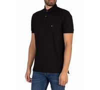 Tommy Hilfiger Polo de Manga Corta Hombre 1985 Regular Fit, Negro (Black), L