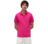 Tommy Hilfiger Polo de Manga Corta Hombre 1985 Regular Fit, Rosa (Eccentric Magenta), S