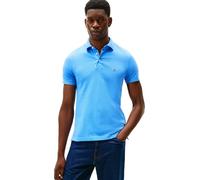 Tommy Hilfiger Polo de Manga Corta para Hombre 1985 Slim Fit, Azul (Blue Spell), L