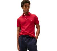 Tommy Hilfiger Polo de Manga Corta Hombre 1985 Slim Fit, Multicolor (Medium Red), S
