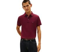 Tommy Hilfiger Polo de Manga Corta Hombre 1985 Slim Fit, Rojo (Deep Rouge), M