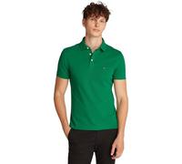 Tommy Hilfiger Polo de manga corta Hombre 1985 Slim Fit, Verde (Nouveau Green), XS