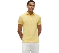 Tommy Hilfiger Polo de Manga Corta Hombre 1985 Slim Slim Fit, Amarillo (Citronella), XS