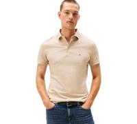 Tommy Hilfiger Polo de Manga Corta Hombre 1985 Slim Slim Fit, Beige (Sandalwood), XL