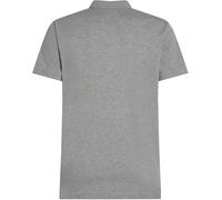 Tommy Hilfiger Polo de Manga Corta Hombre Core 1985 Regular Fit, Gris (Medium Grey Heather), L