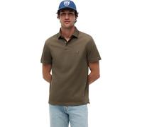 Tommy Hilfiger Polo de Manga Corta Hombre Core 1985 Regular Fit, Verde (Army Green), M
