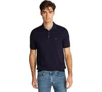 Tommy Hilfiger Polo de manga corta Hombre Essential Cotton Knitted Dick, Azul (Desert Sky), XXL