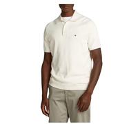 Tommy Hilfiger Polo de manga corta Hombre Essential Cotton Knitted Dick, Marfil (Ivory Petal), XXL