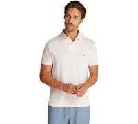 Tommy Hilfiger Polo de Manga Corta Hombre Regular Fit con Botones, Marfil (Ivory Petal), 3XL
