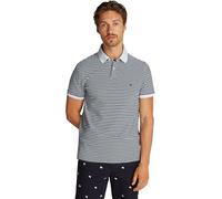 Tommy Hilfiger Polo de Manga Corta Hombre Regular Fit con Botones, Multicolor (Breezy Blue/Desert Sky), 3XL