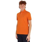 Tommy Hilfiger Polo de Manga Corta Hombre Slim Fit con Botones, Naranja (Bonfire Orange), 3XL