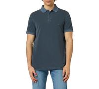 Tommy Hilfiger Polo de Manga Corta para Hombre Regular Fit, Azul (Faded Indigo), M