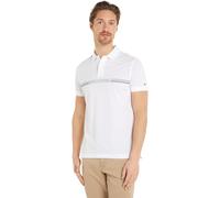 Tommy Hilfiger Polo de Manga Corta para Hombre Regular Fit, Blanco (White), M