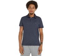 Tommy Hilfiger Polo de Manga Corta para Hombre Slim Fit, Azul (Desert Sky), S
