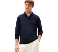Tommy Hilfiger Polo de Manga Larga para Hombre en Ajuste Regular con algodón piqué elástico y orgánico, Desert Sky, XX-Large