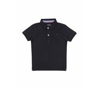 Tommy Hilfiger Polo de Manga Corta Chicos de algodón orgánico, Azul (Sky Captain), 4 Años